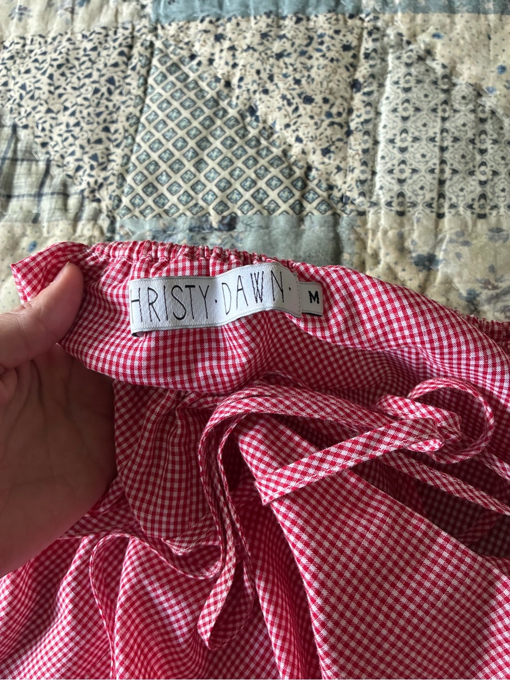 Christy Dawn Delphine Pink Tiered Maxi Sundress - Picture 5 of 5